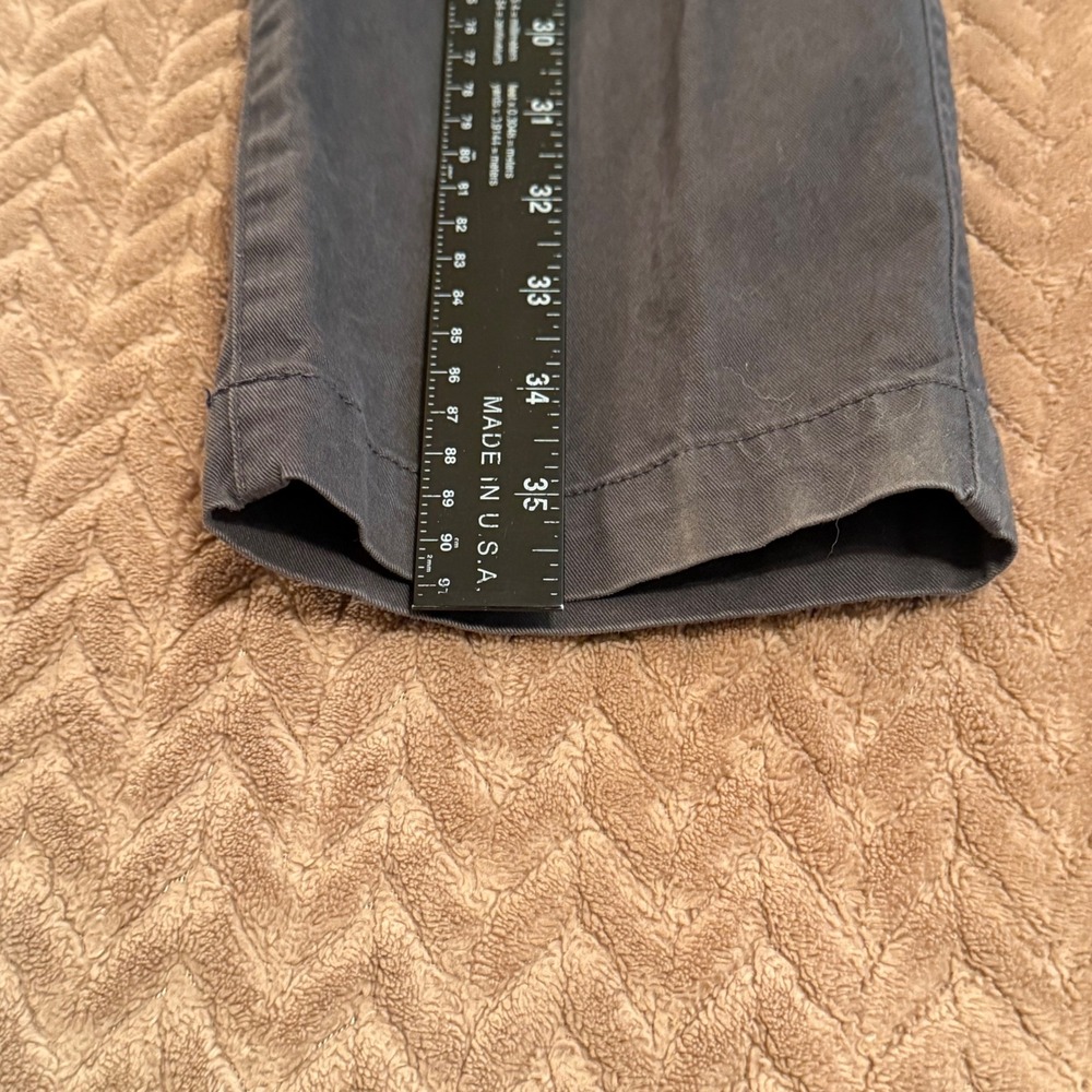Eddie Bauer Womens Chino Pants Gray Stretch Cotton Straight Leg Size‎ 10 Street - Picture 4 of 8